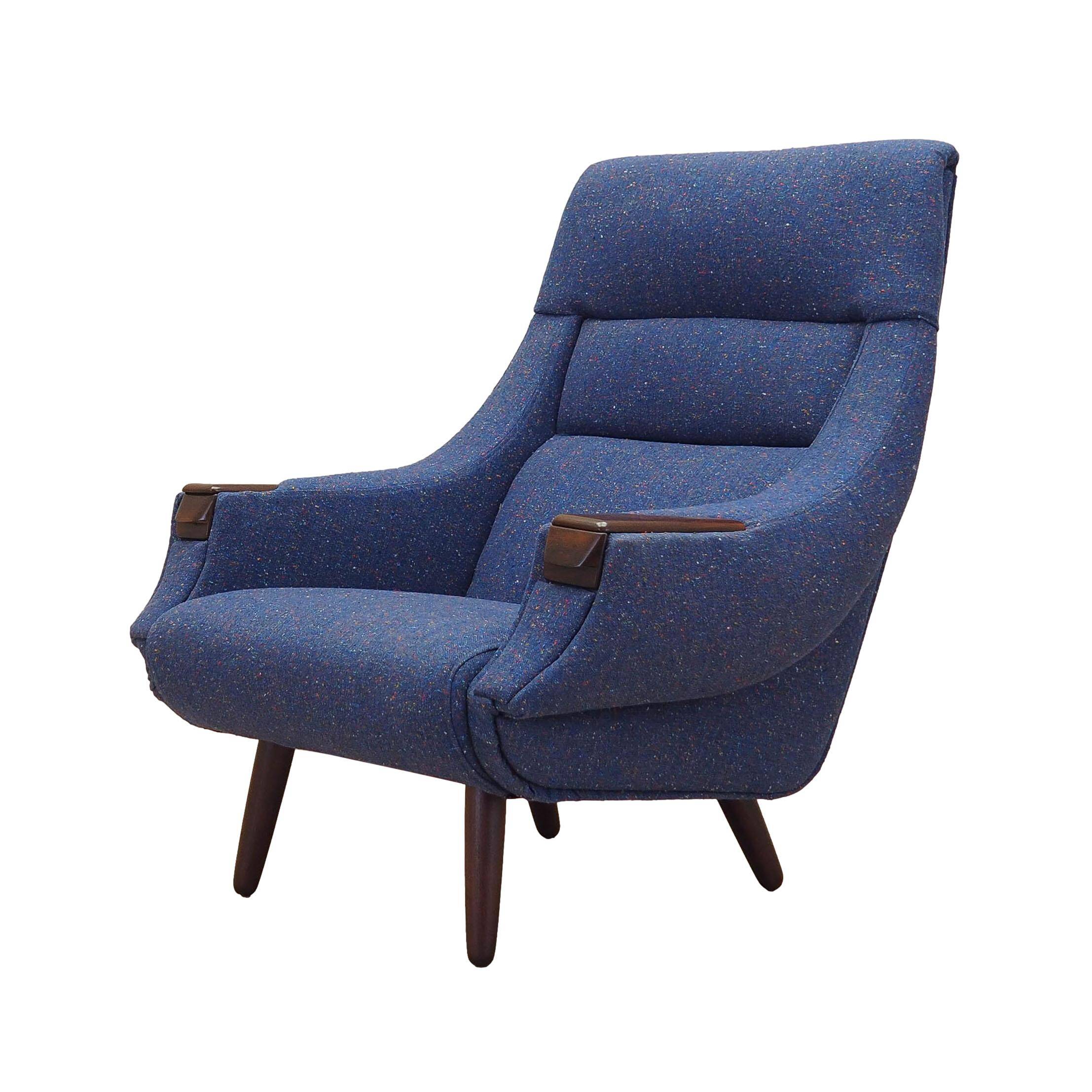 Lounge chair, Danish design, 1960s, designer: H.W. Klein, manufacturer: Bra