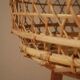Vintage handmade Scandinavian bohemian country rooster cage lamp