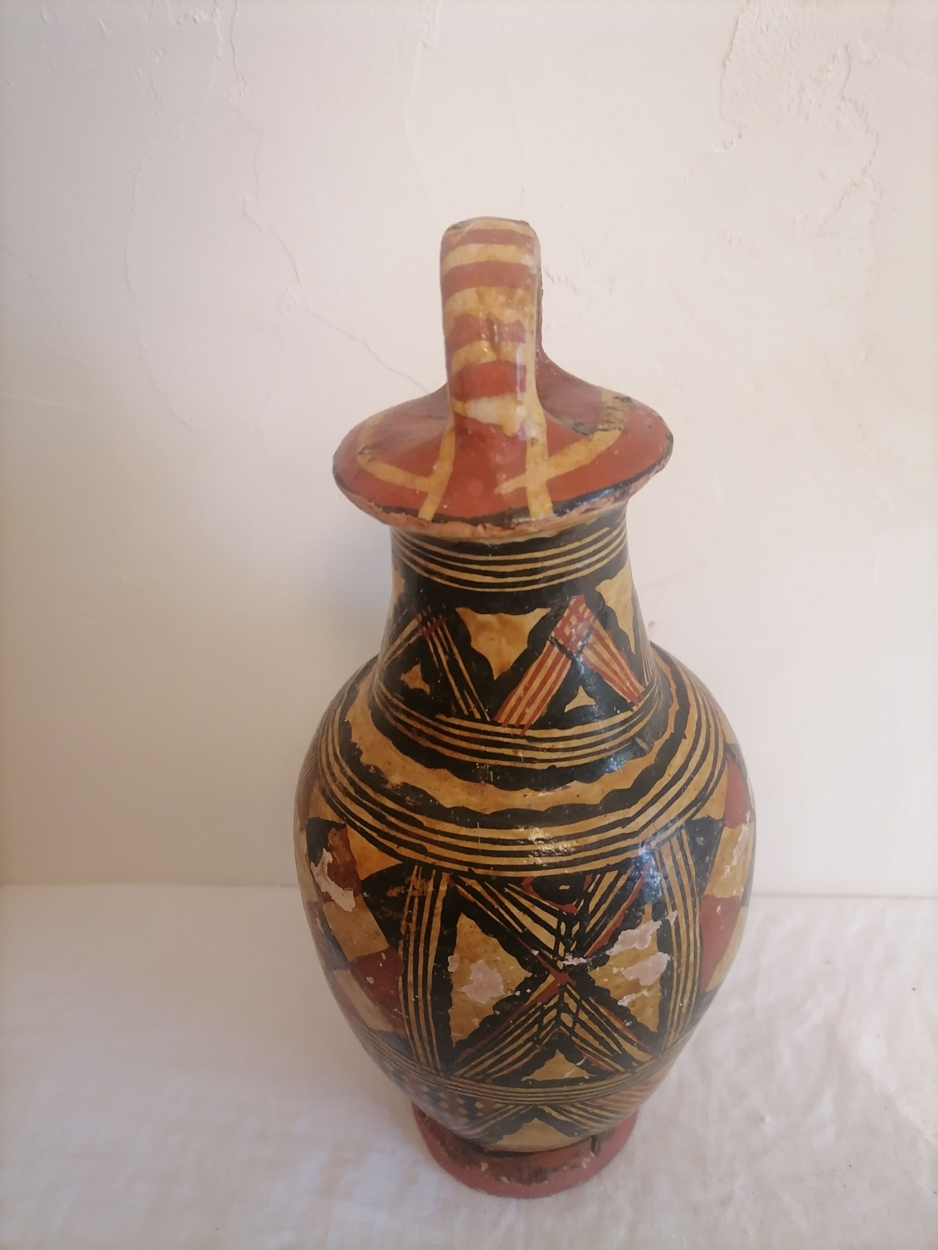 Old bottle, Kabyle pottery