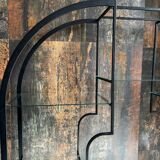 Séparateur de pièce/vitrine au design vintage