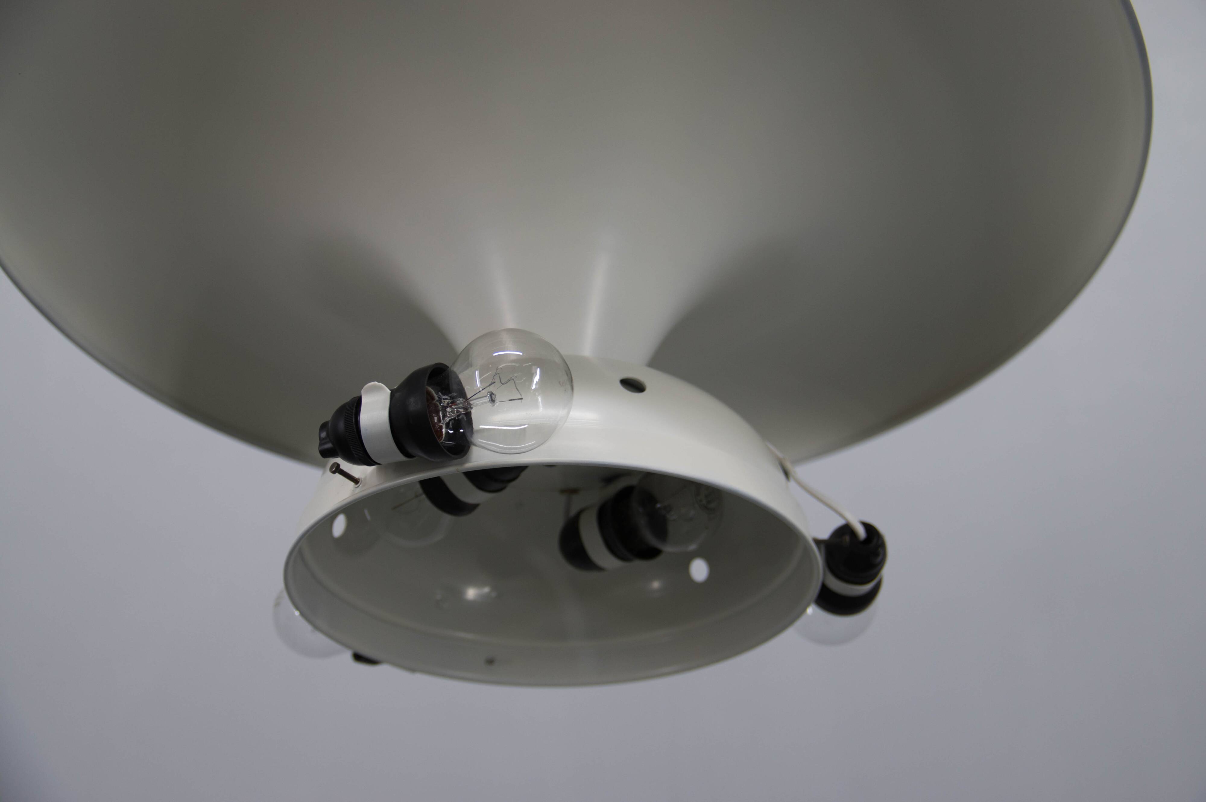 Large Bauhaus Chandelier by IAS, 1920s, Restored