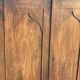 Biedermeier style oak wood cabinet