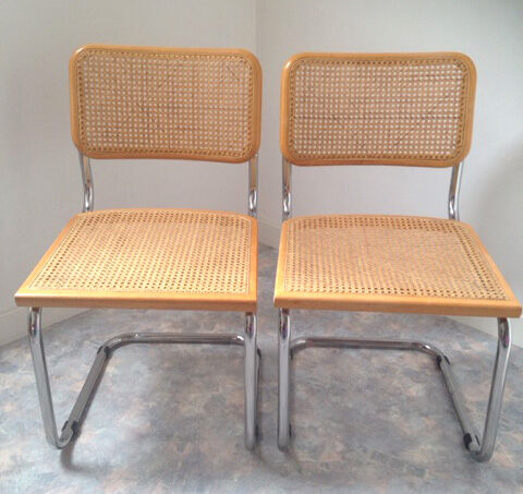 Cesca B32 chairs design Marcel Breuer