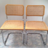 Cesca B32 chairs design Marcel Breuer