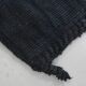 Tapis de couloir court vintage bleu marine turc, 66 x 182 cm