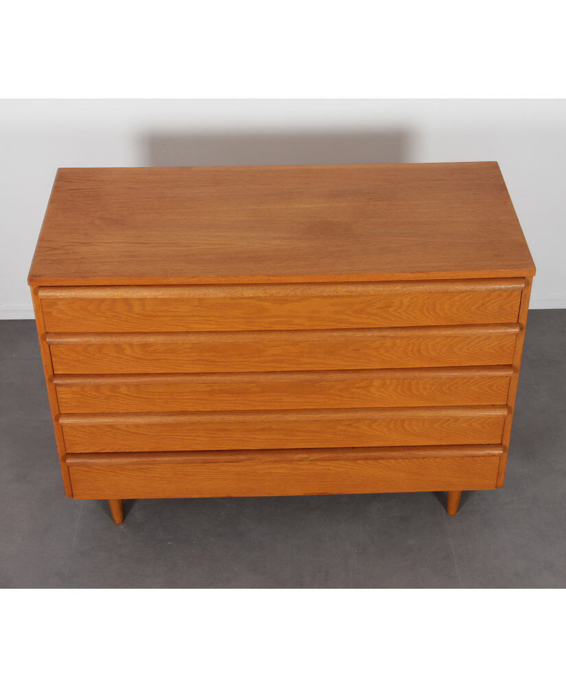 Commode vintage en chêne éditée par Drevozpracujici podnik, 1960