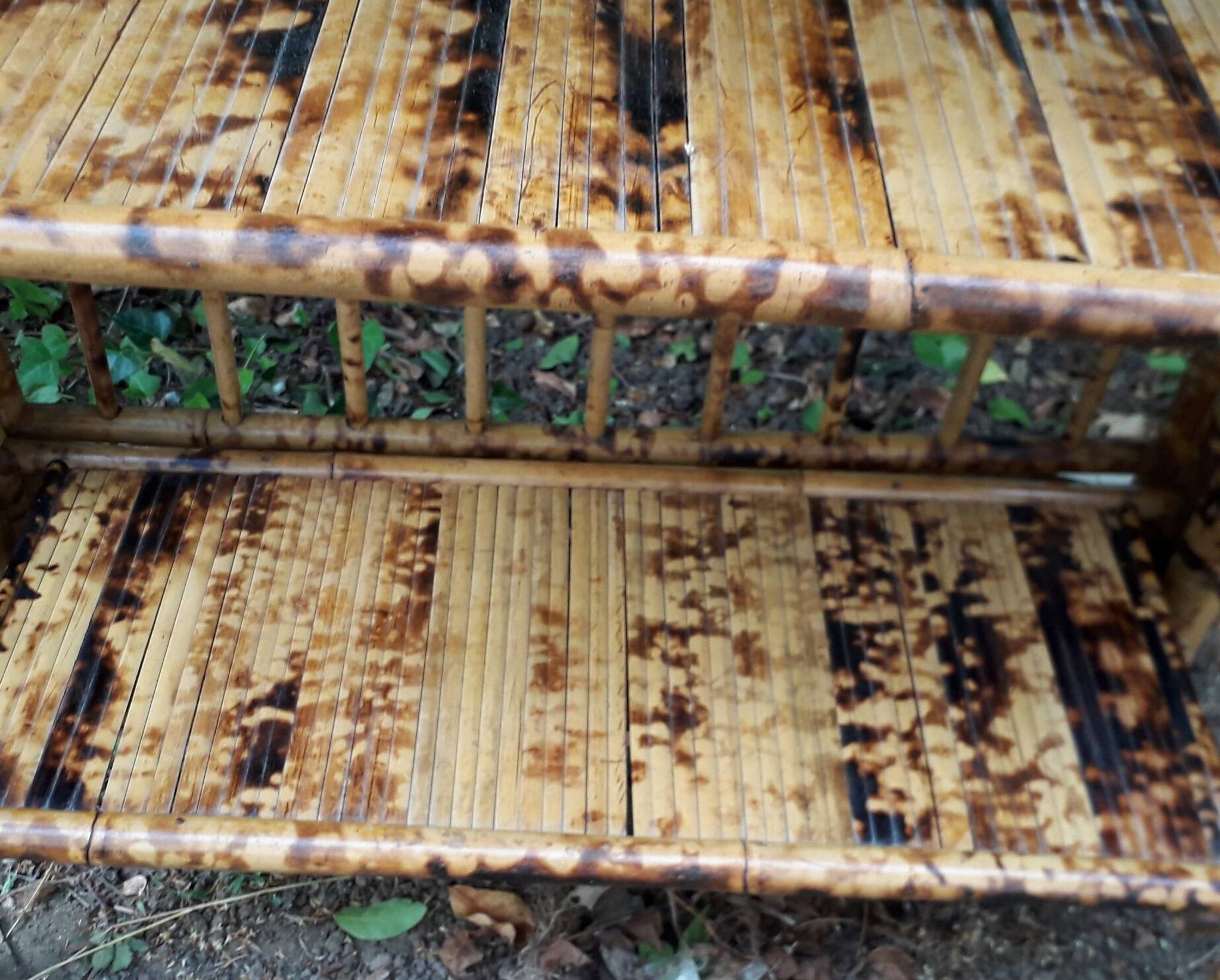 Etagère bambou pliable