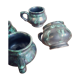Set of 4 Vallauris type cups