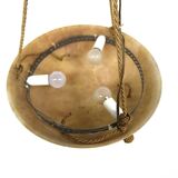 Scandinavian alabaster pendant light, Sweden, 1920