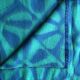 Couverture 220 X 240 losanges et fleurs 70's