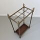 Umbrella rack in brass of the 1900s