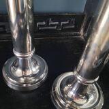 Pair of silver candlesticks