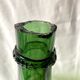 Old Lady Joan in green glass