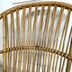 Audoux-Minnet rattan lounge set, 2 armchairs and table 1950-1960