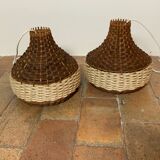 Pair of vintage pendant lights