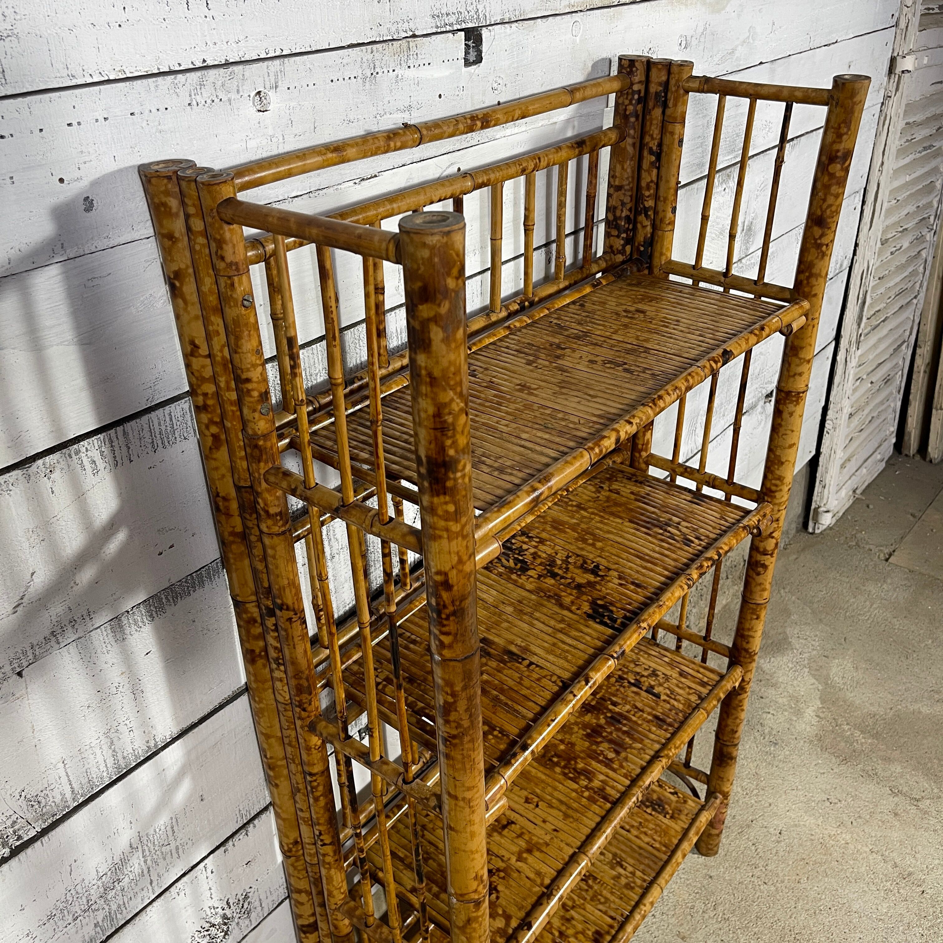 Vintage folding shelf