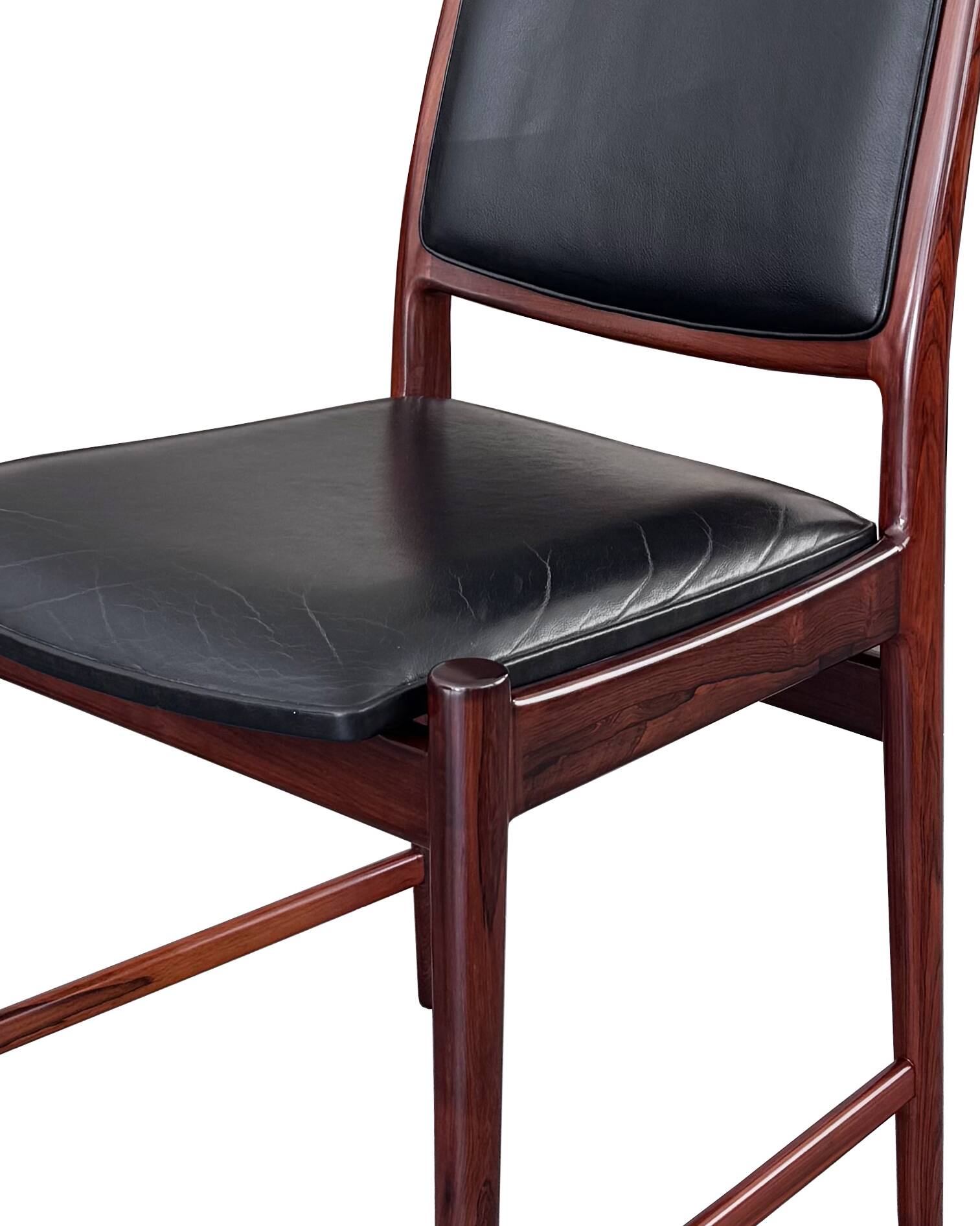 Torbjørn Afdal model "darby" rosewood dinning chairs