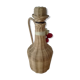Vintage braided rattan bottle