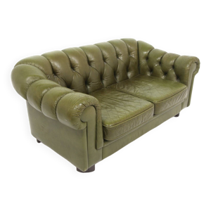 Canapé vintage en cuir,