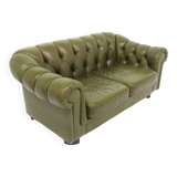 Vintage leather sofa, Sweden, 1990s