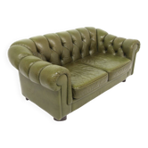 Vintage leather sofa, Sweden, 1990s