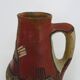Iddeqi Kabyle pottery, Kabyle pitcher, Berber. Kabyle folk art. The 50's
