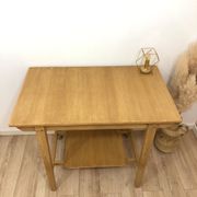 1960s desk, made of solid oak