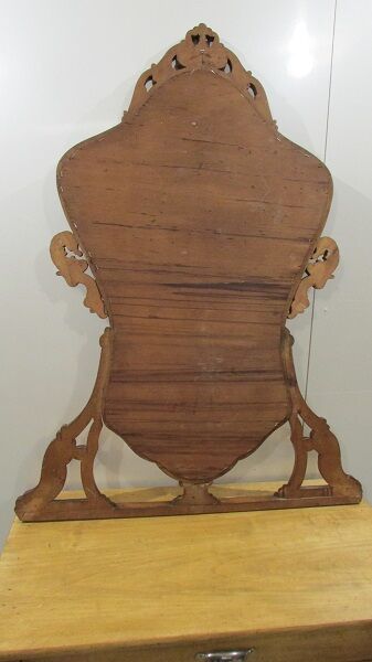 Antique mirror violin to pose or hang