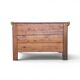 Old blanket chest / storage trunk / pine wood