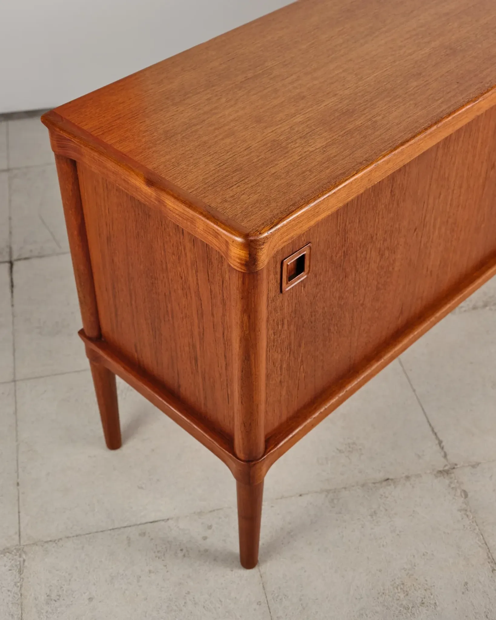 Teak enfilade by H.W. Klein for Bramin, Denmark, 1960s.