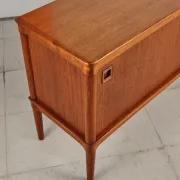 Teak enfilade by H.W. Klein for Bramin, Denmark, 1960s.