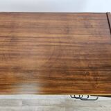 Commode en teck des années 1970 à trois tiroirs