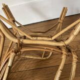 Rattan children's armchair