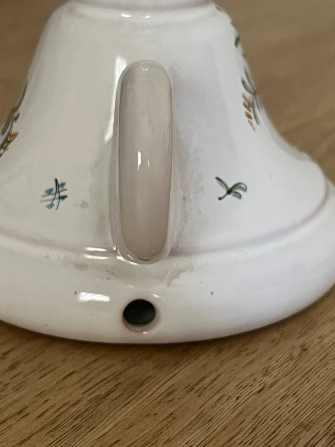 Vintage candle holder made by Lallier in Moustier