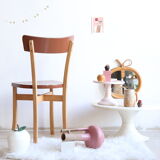 Vintage wooden bistro chair
