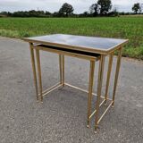 Nesting side coffee table