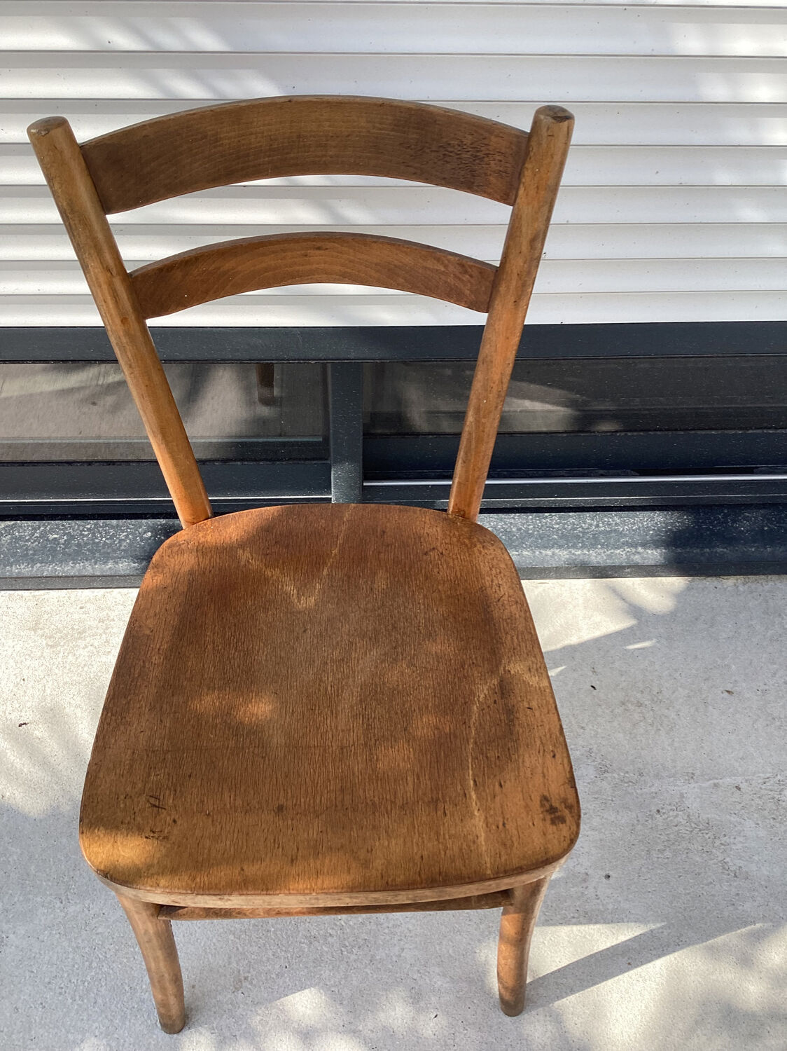 Chaise bois vintage