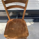 Chaise bois vintage