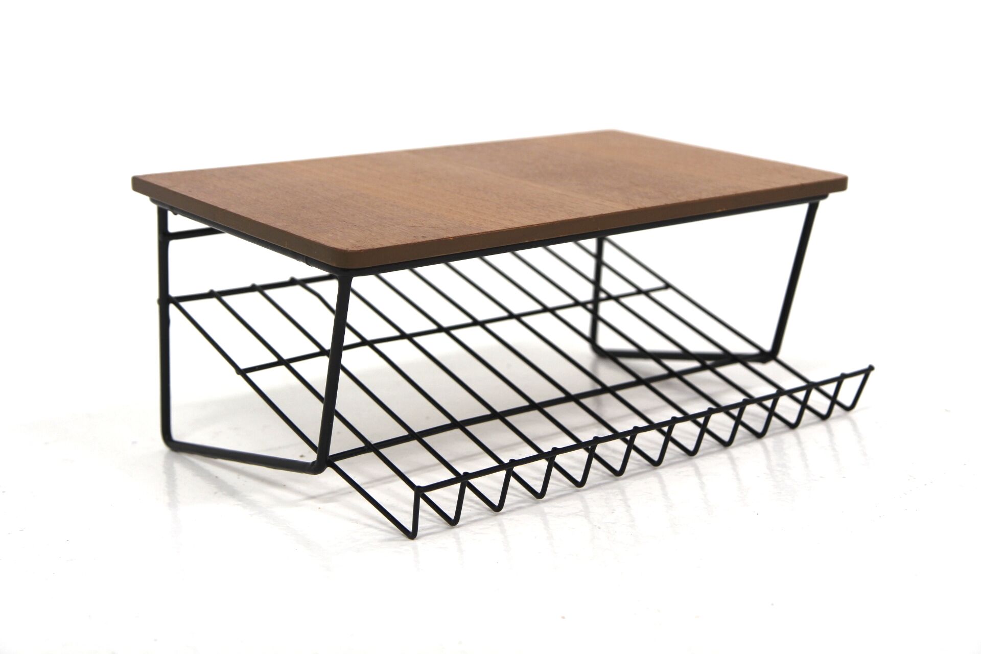 Scandinavian wall shelf in teak, Sweden 1960