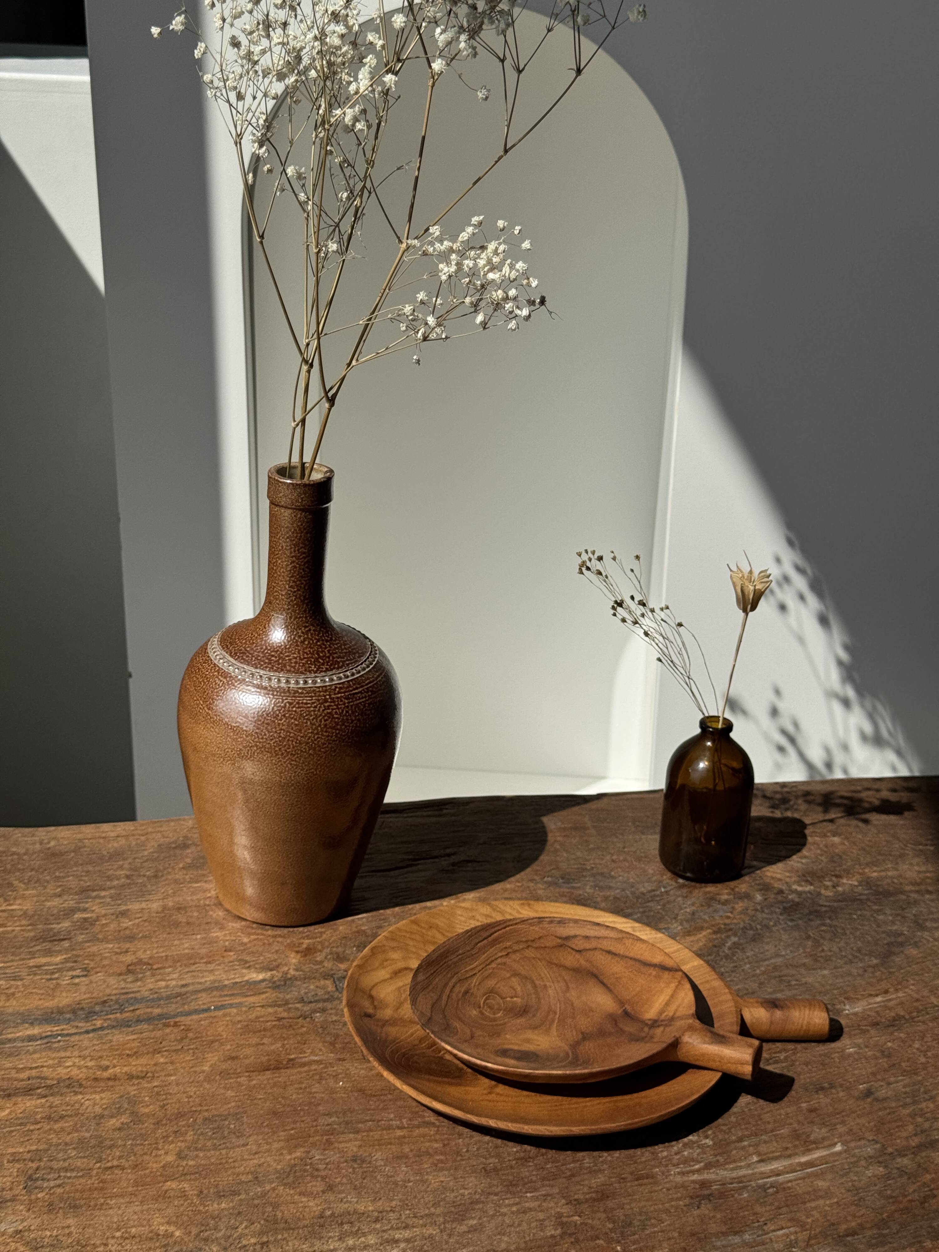 Sandstone demijohn in Pont des Vernes, France