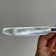 Set of 24 stainless steel and purple plastic cutlery