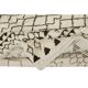 Contemporary Handmade Moroccan Tulu Rug Made of Natural Undyed Wool