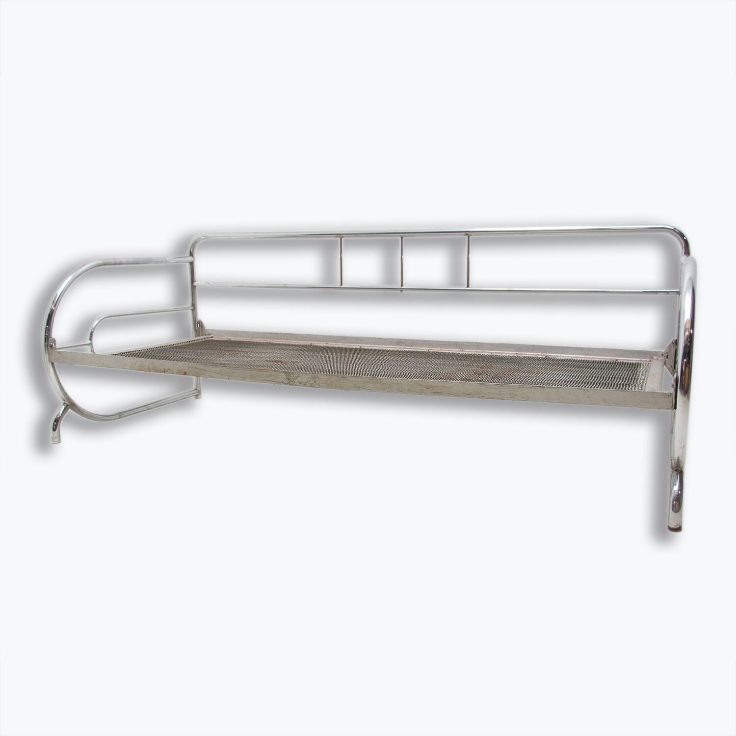 Chrome Bauhaus Sofa by Slezák Company, Bohemia, 1930 ´s