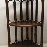 Corner shelf to lay in bamboo and rattan 60
