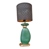 Green and gold lamp françois chatain