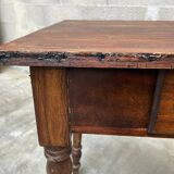 Table de ferme en sapin 1930