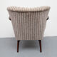 1950s cocktail armchair in grey-beige