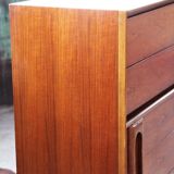 Vintage 5-drawer dresser Lane Burlwood 1960s