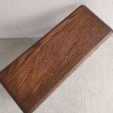 Vintage wooden magazine rack