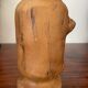 Lamp foot made of vintage olive wood